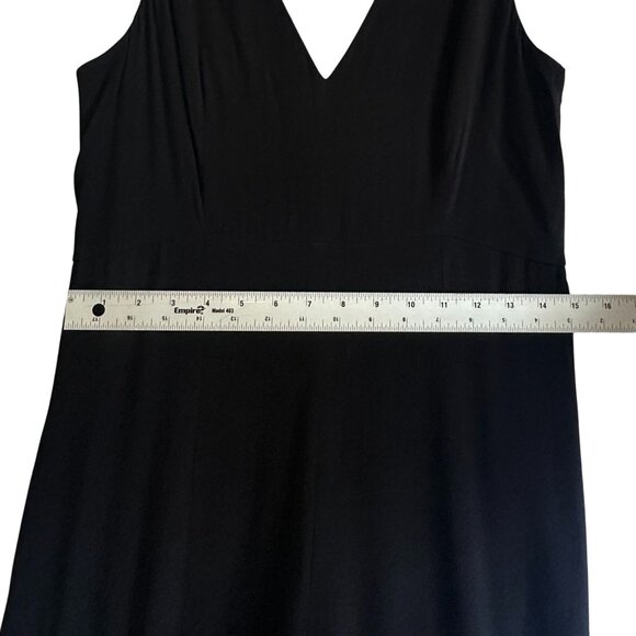 Anthropologie HD in Paris Black Floral Embroidered Tal Jumpsuit Size 6 NWT - Picture 7 of 10